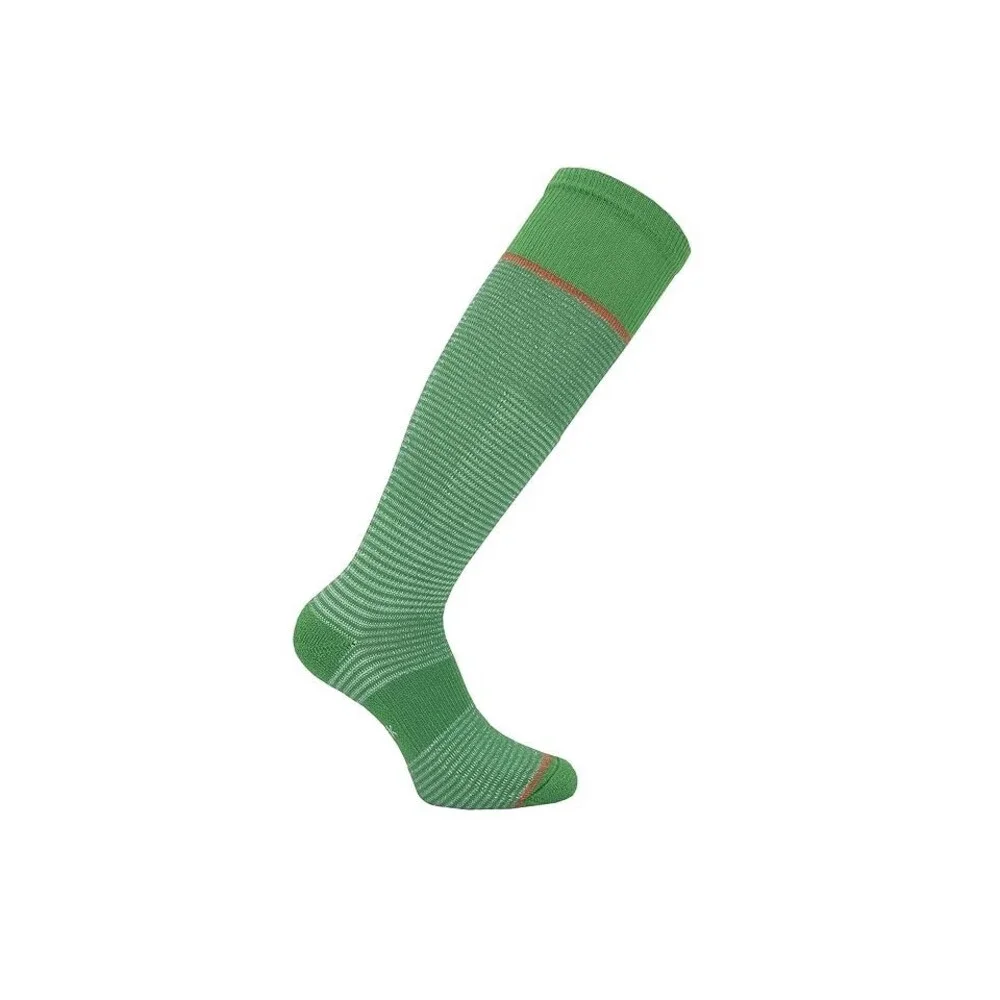 Eurosock Thermobase Ski 2-Pack Athletic Socks Unisex Medium Green Stretch BUU551